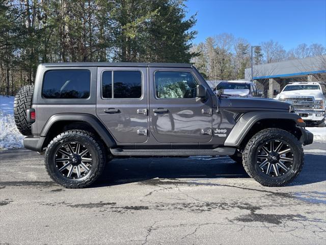 used 2020 Jeep Wrangler Unlimited car, priced at $22,500