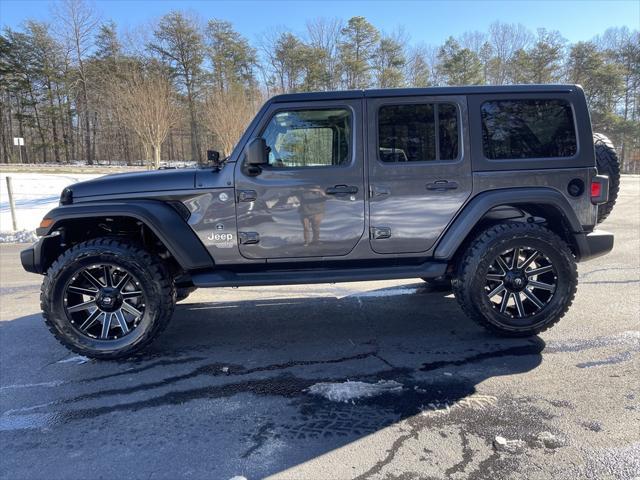 used 2020 Jeep Wrangler Unlimited car, priced at $22,500