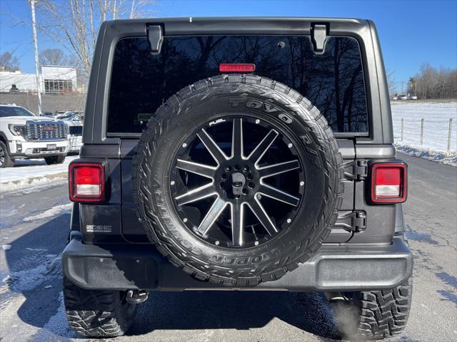 used 2020 Jeep Wrangler Unlimited car, priced at $22,500