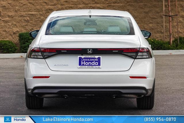 new 2024 Honda Accord car, priced at $30,150