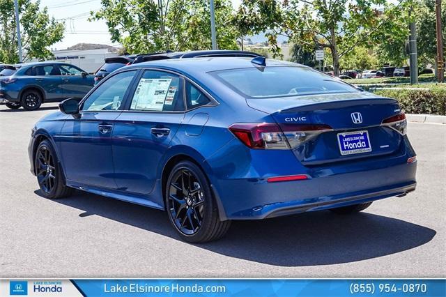 new 2025 Honda Civic Hybrid car, priced at $29,205