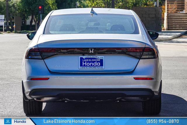 new 2024 Honda Accord car, priced at $29,695