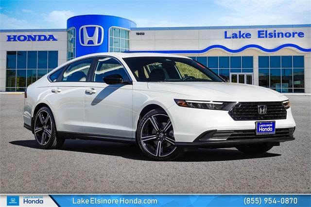 new 2025 Honda Accord Hybrid car, priced at $33,835