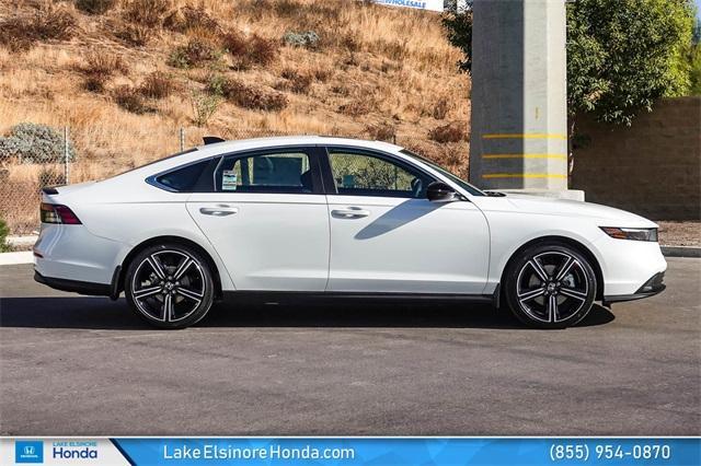 new 2025 Honda Accord Hybrid car, priced at $33,835