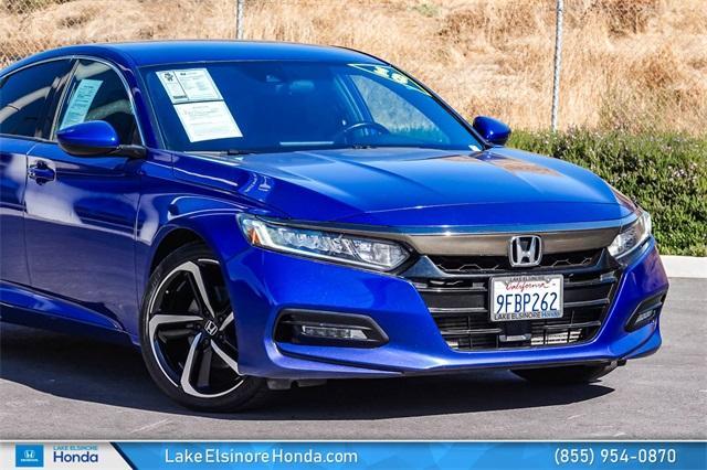 used 2018 Honda Accord car, priced at $15,588