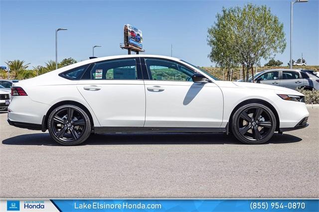 new 2025 Honda Accord Hybrid car, priced at $35,105