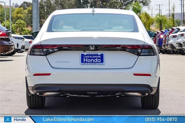 new 2025 Honda Accord car, priced at $28,825