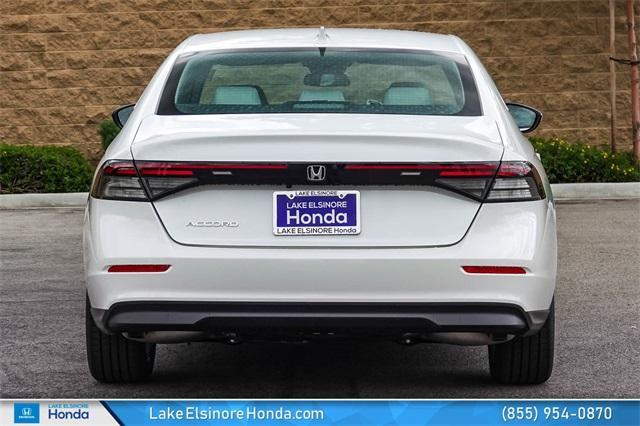 new 2024 Honda Accord car, priced at $28,370