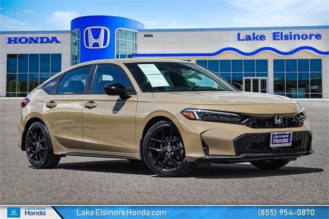 new 2025 Honda Civic car, priced at $27,705