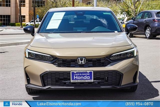 new 2025 Honda Civic car, priced at $27,705