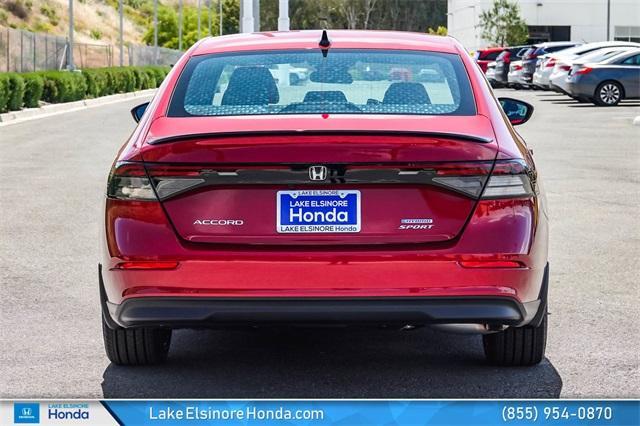 new 2024 Honda Accord Hybrid car, priced at $33,020