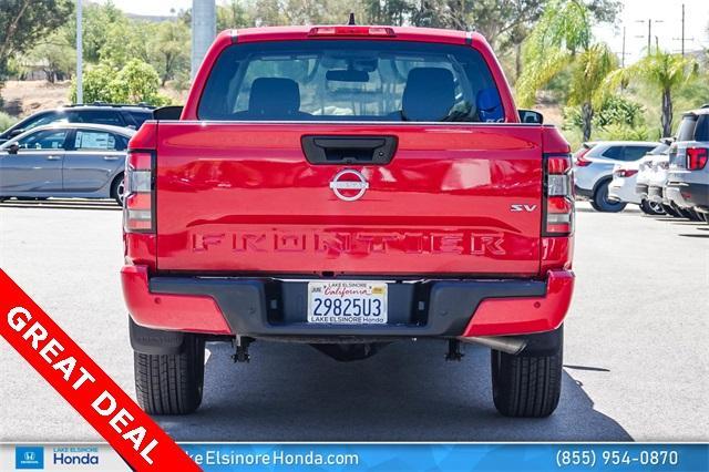 used 2022 Nissan Frontier car, priced at $20,788