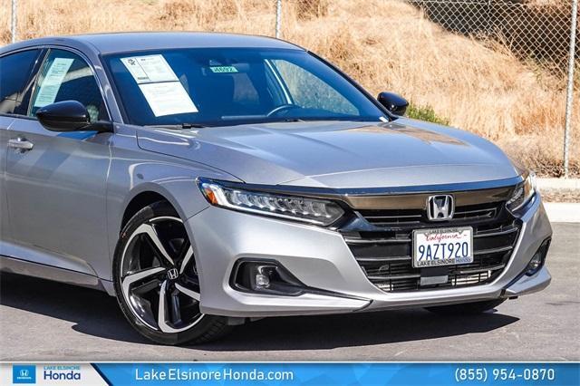 used 2022 Honda Accord car, priced at $19,588