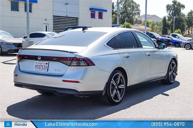 used 2025 Honda Accord Hybrid car, priced at $32,888
