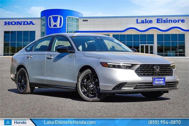 new 2025 Honda Accord car, priced at $31,755