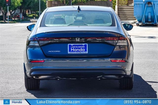 new 2024 Honda Accord car, priced at $29,695