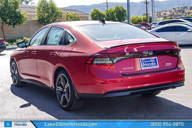 new 2025 Honda Accord Hybrid car, priced at $33,780