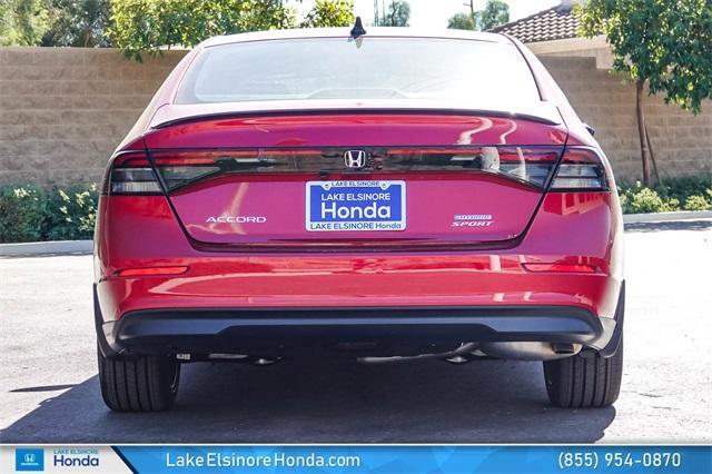 new 2025 Honda Accord Hybrid car, priced at $33,780