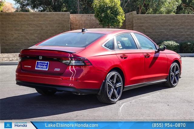 new 2025 Honda Accord Hybrid car, priced at $33,780