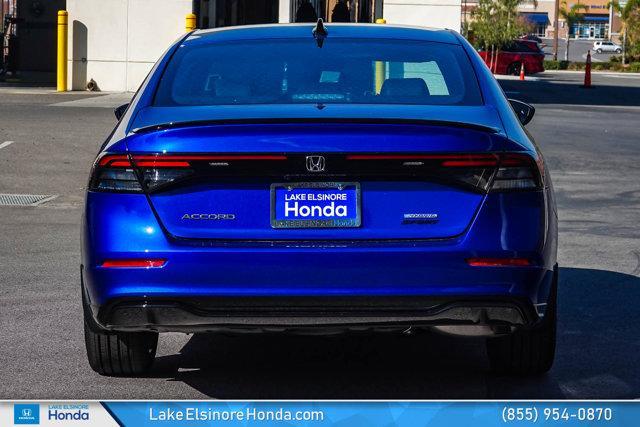 new 2024 Honda Accord Hybrid car, priced at $34,550