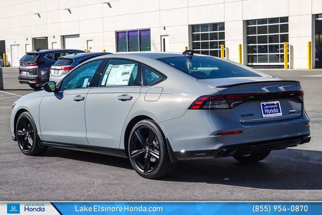 new 2024 Honda Accord Hybrid car, priced at $34,550