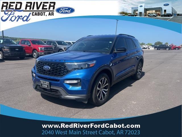 used 2022 Ford Explorer car, priced at $35,571