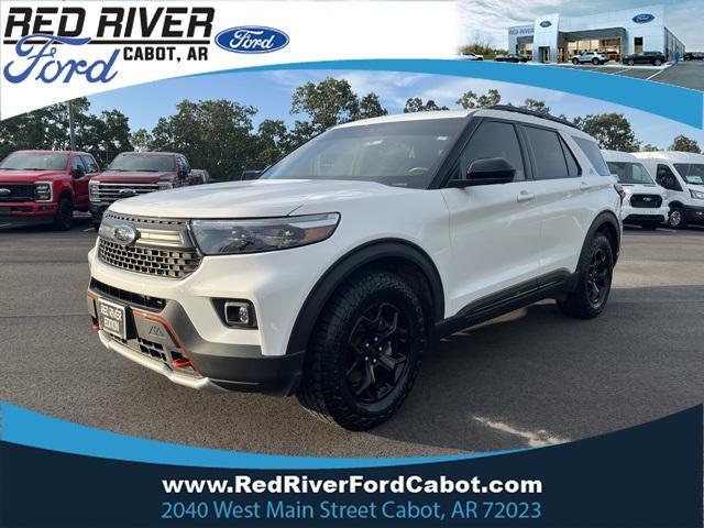 used 2022 Ford Explorer car, priced at $34,957