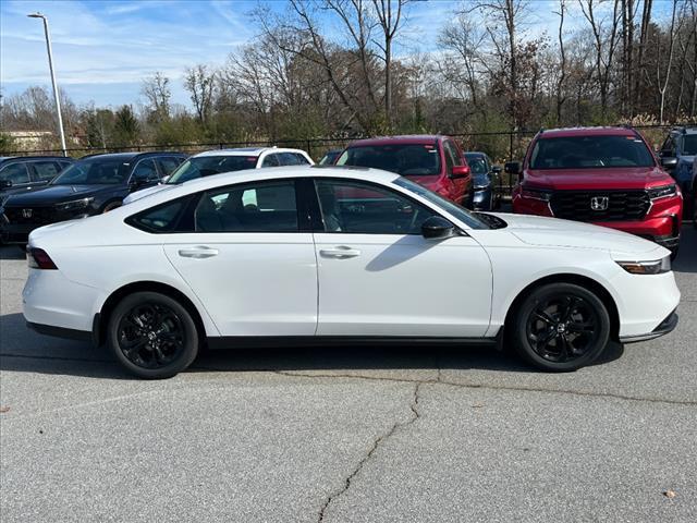 new 2025 Honda Accord car, priced at $32,110