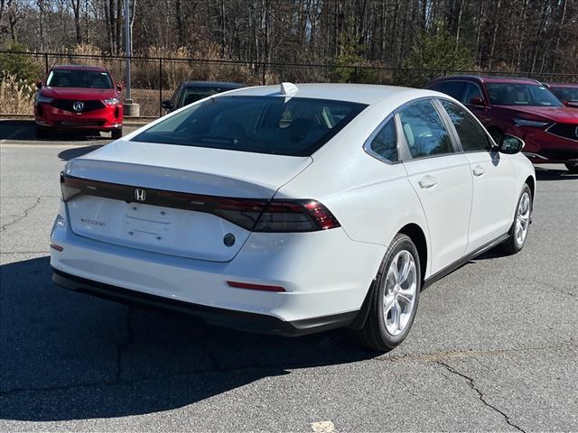 new 2025 Honda Accord car, priced at $29,845