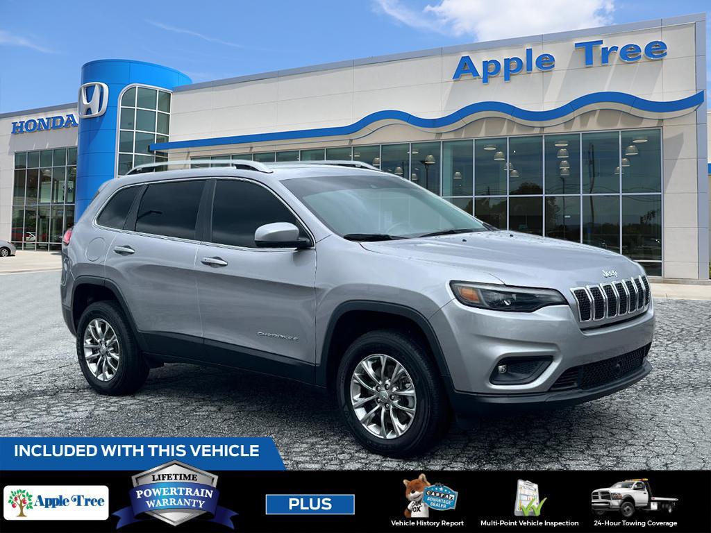 used 2021 Jeep Cherokee car, priced at $22,130