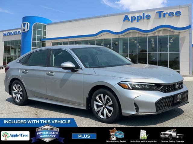 new 2025 Honda Civic car, priced at $25,400