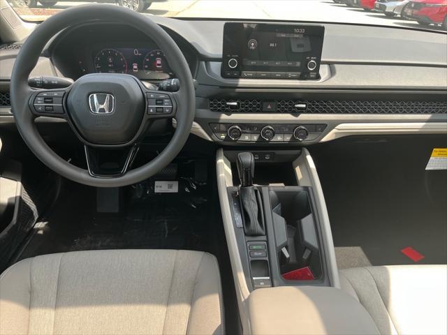 new 2025 Honda Accord car, priced at $30,710