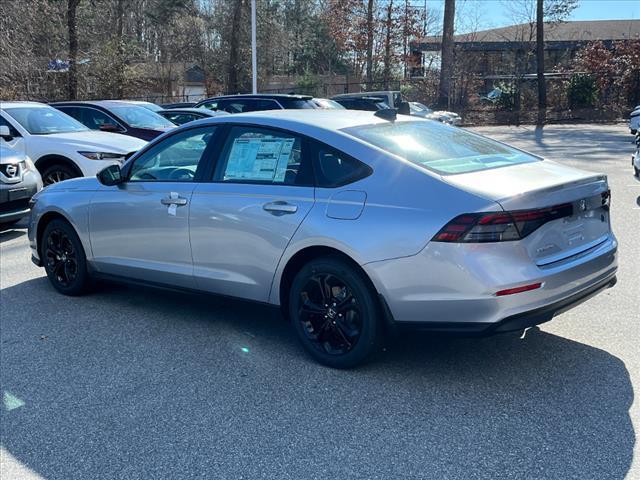 new 2025 Honda Accord car, priced at $31,655