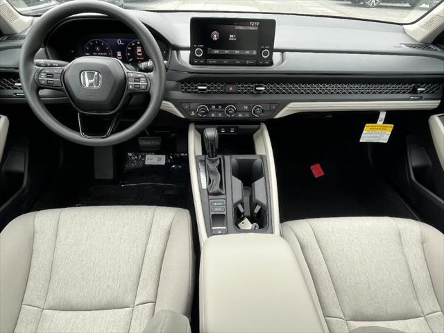 new 2025 Honda Accord car, priced at $31,710