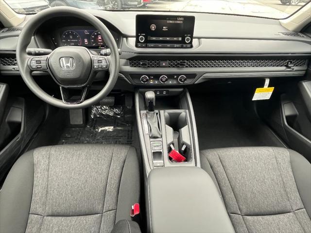new 2025 Honda Accord car, priced at $29,445