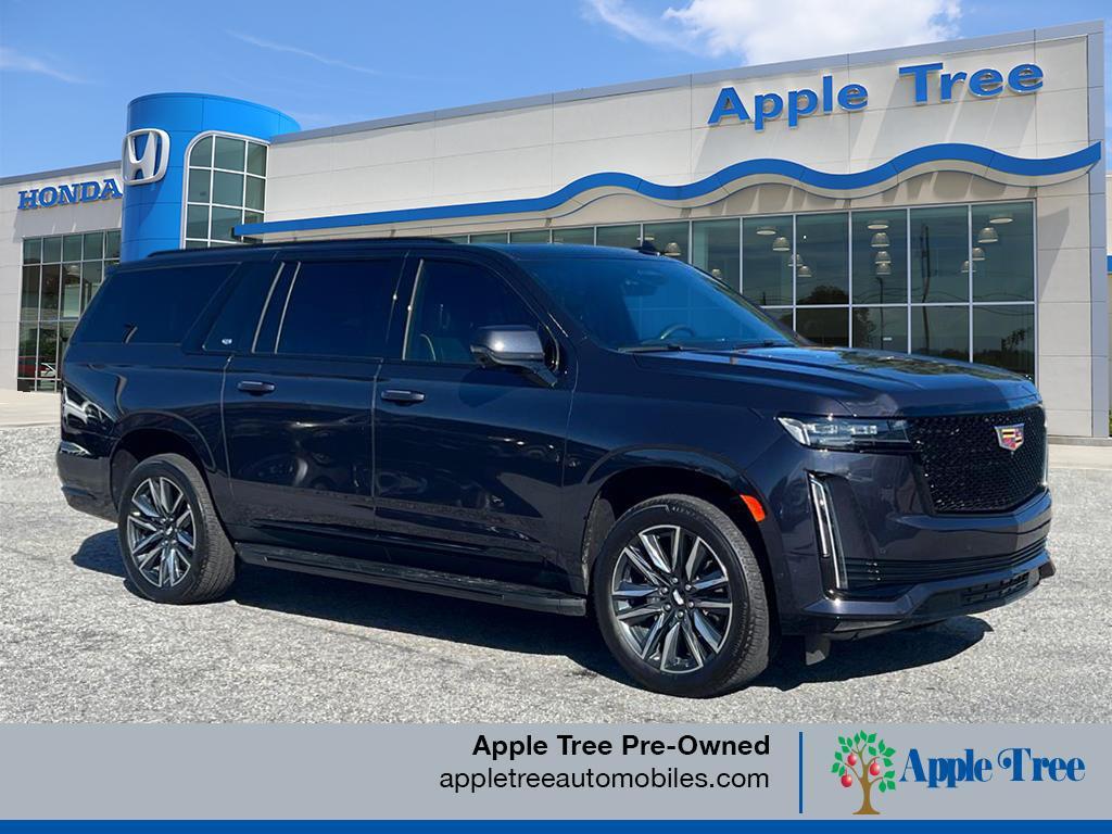 used 2024 Cadillac Escalade ESV car, priced at $83,498