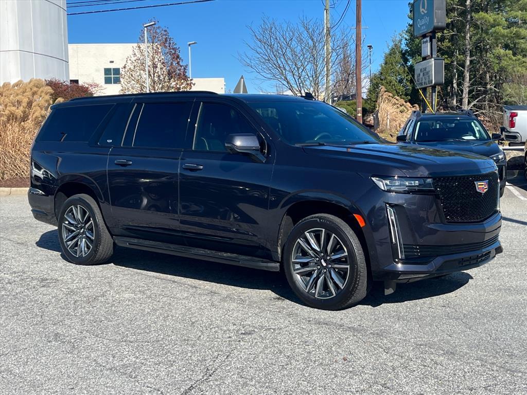 used 2024 Cadillac Escalade ESV car, priced at $83,498