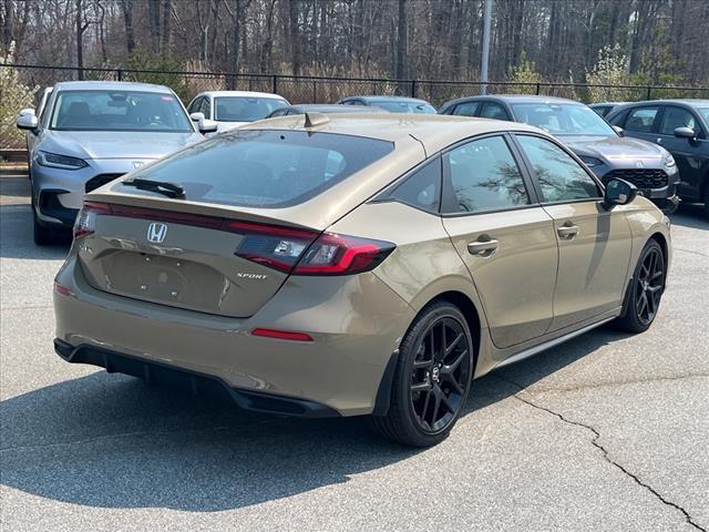 new 2025 Honda Civic car, priced at $29,055