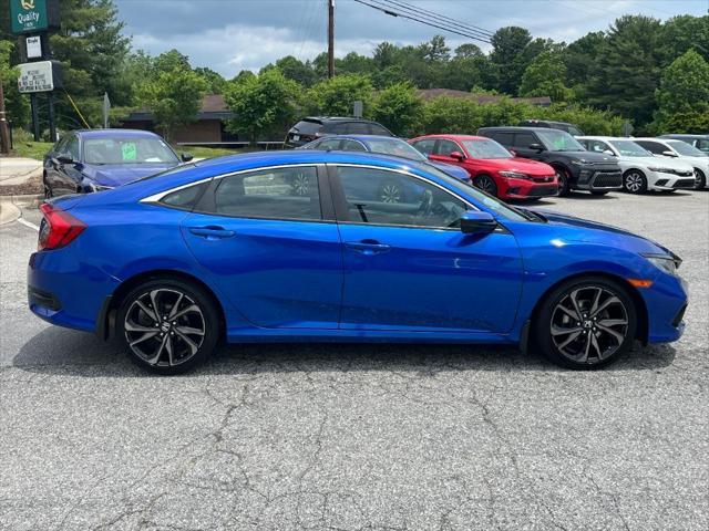 used 2020 Honda Civic car, priced at $18,438