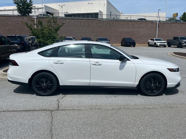 new 2025 Honda Accord car, priced at $31,165
