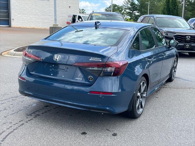 new 2025 Honda Civic Hybrid car, priced at $33,055
