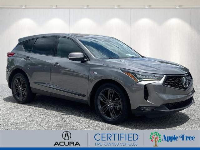 used 2022 Acura RDX car, priced at $37,948