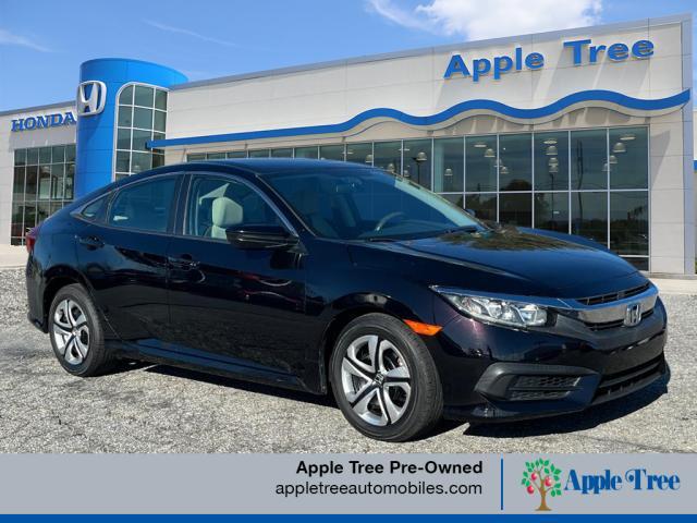 used 2017 Honda Civic car, priced at $13,818