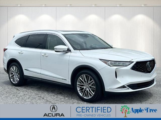 used 2022 Acura MDX car, priced at $46,996