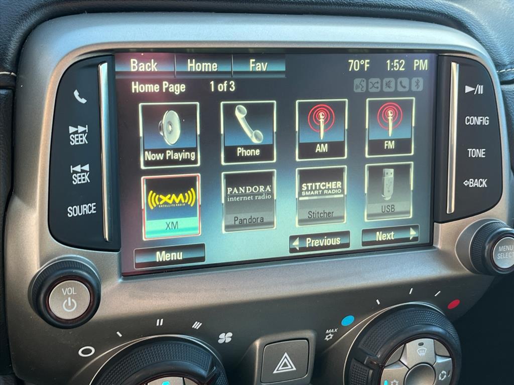 used 2015 Chevrolet Camaro car, priced at $14,989