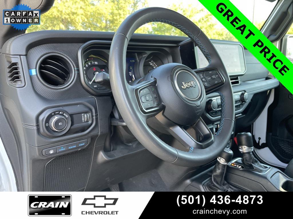 used 2024 Jeep Wrangler 4xe car, priced at $32,494