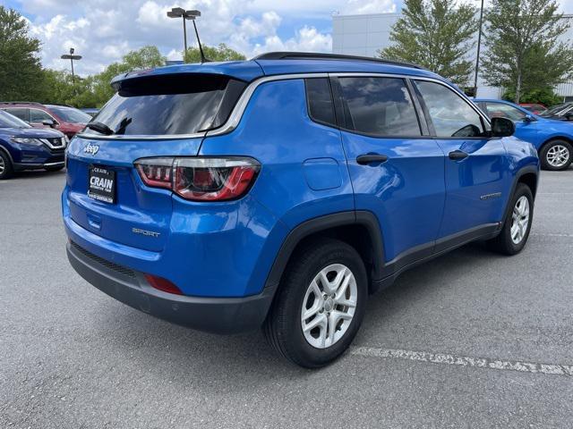 used 2020 Jeep Compass car, priced at $15,224