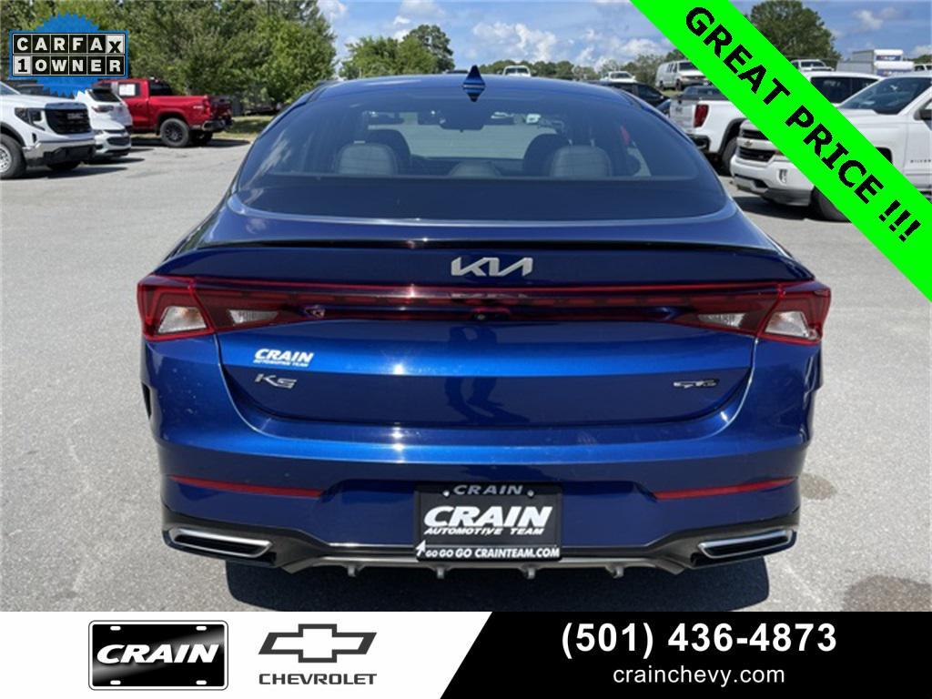 used 2022 Kia K5 car, priced at $22,684