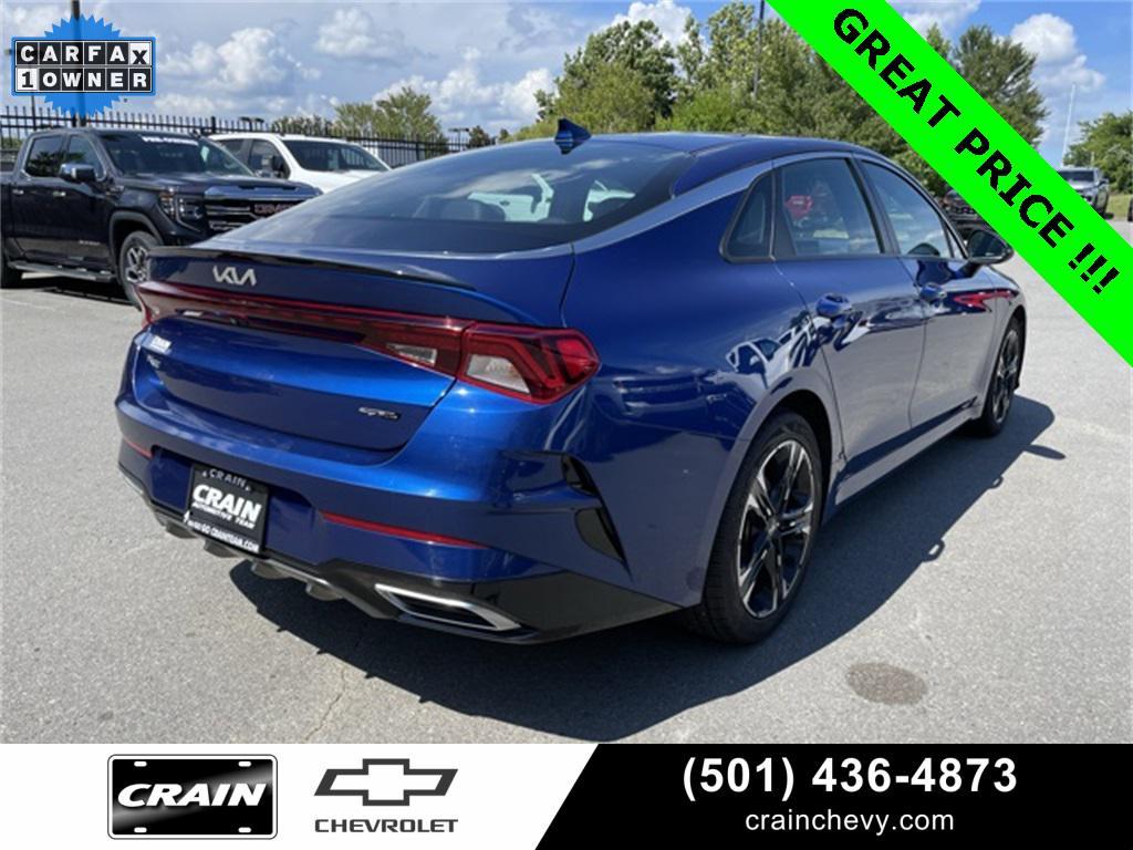 used 2022 Kia K5 car, priced at $22,684