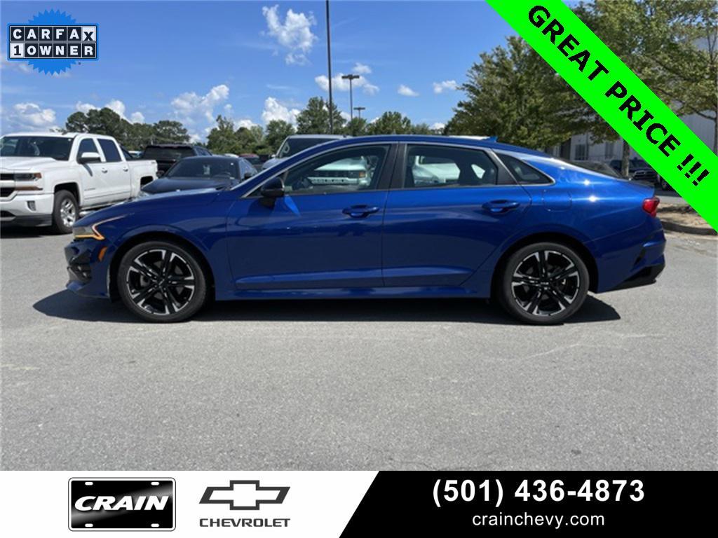 used 2022 Kia K5 car, priced at $22,684
